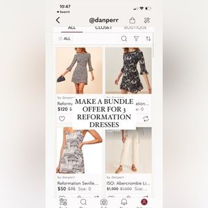 Reformation bundle, make an offer!